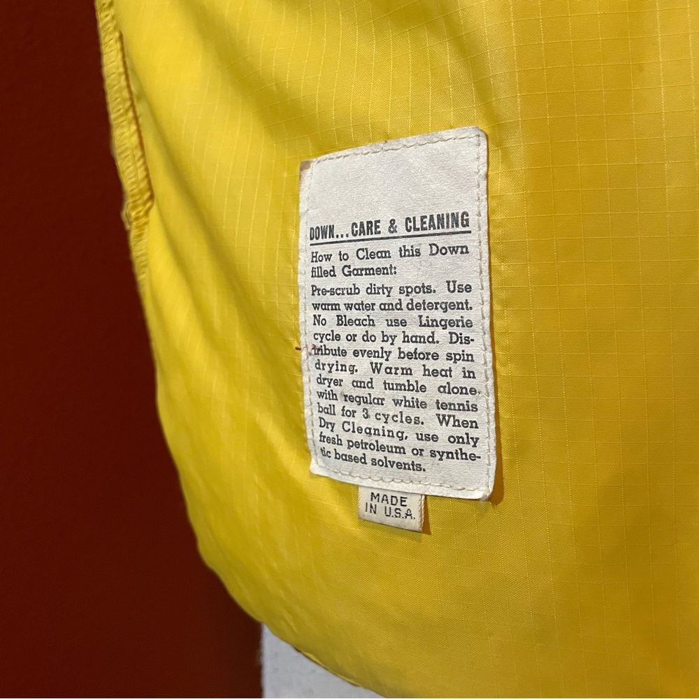 Struggle Gear‎ Men's Vintage William Barry Down Fill Workwear Puffer Vest Jacket - Picture 4 of 5